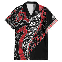 Koru Fern New Zealand Hawaiian Shirt Maori Tribal Pattern LT9 Red - Polynesian Pride
