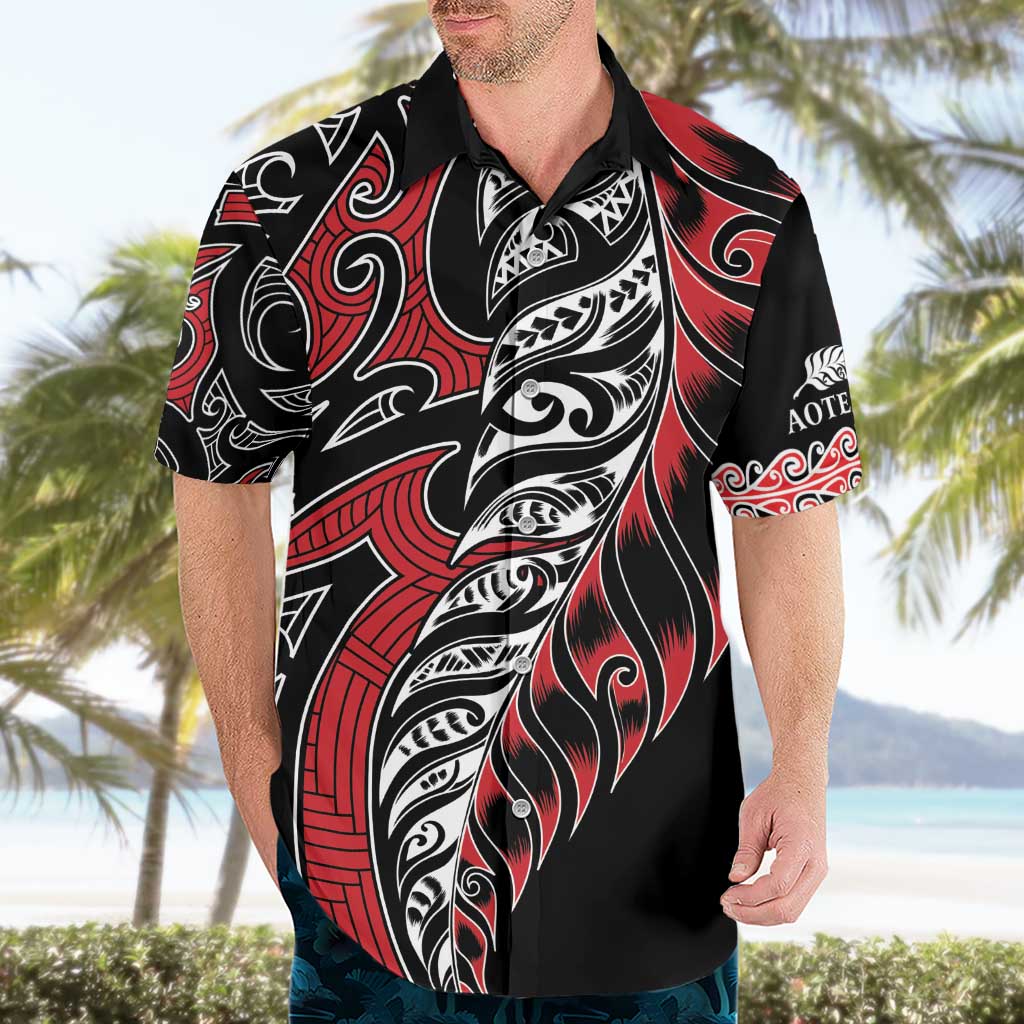 Koru Fern New Zealand Hawaiian Shirt Maori Tribal Pattern LT9 - Polynesian Pride