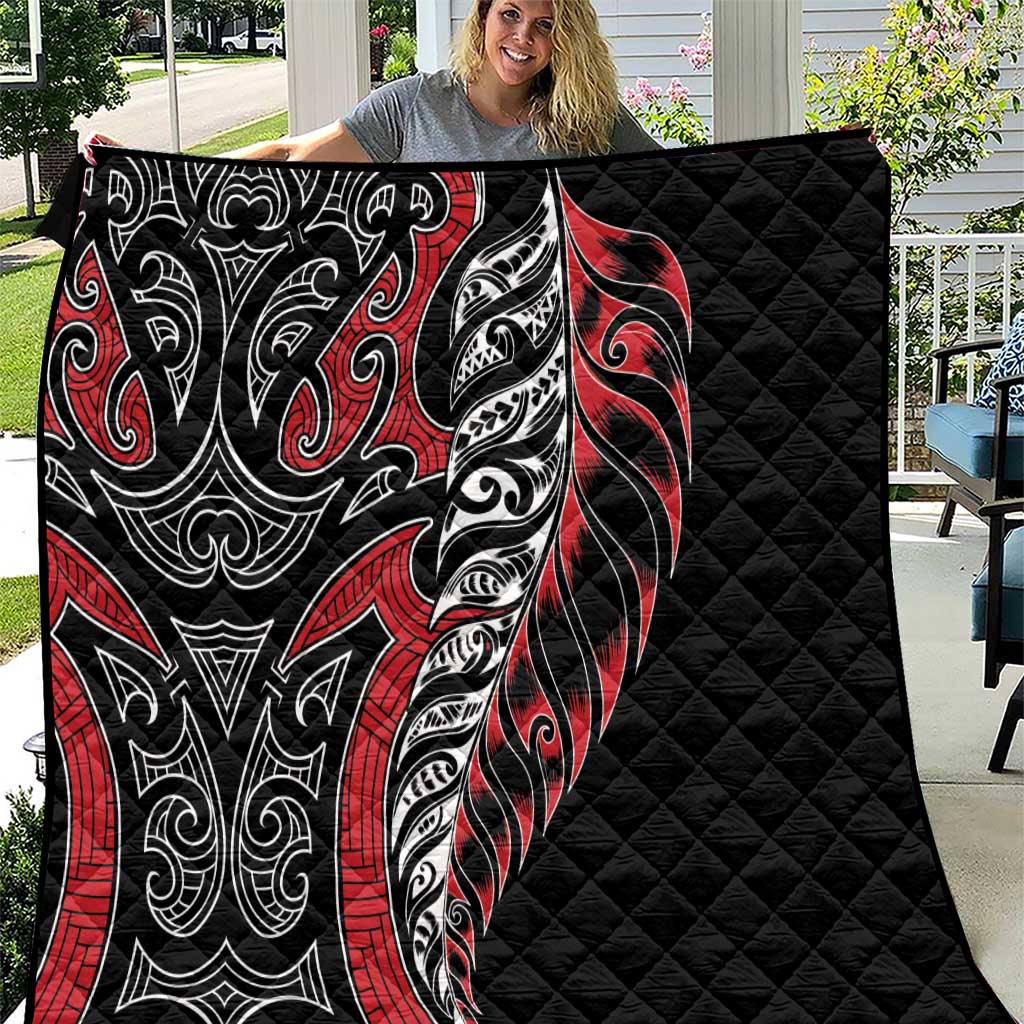 Koru Fern New Zealand Quilt Maori Tribal Pattern