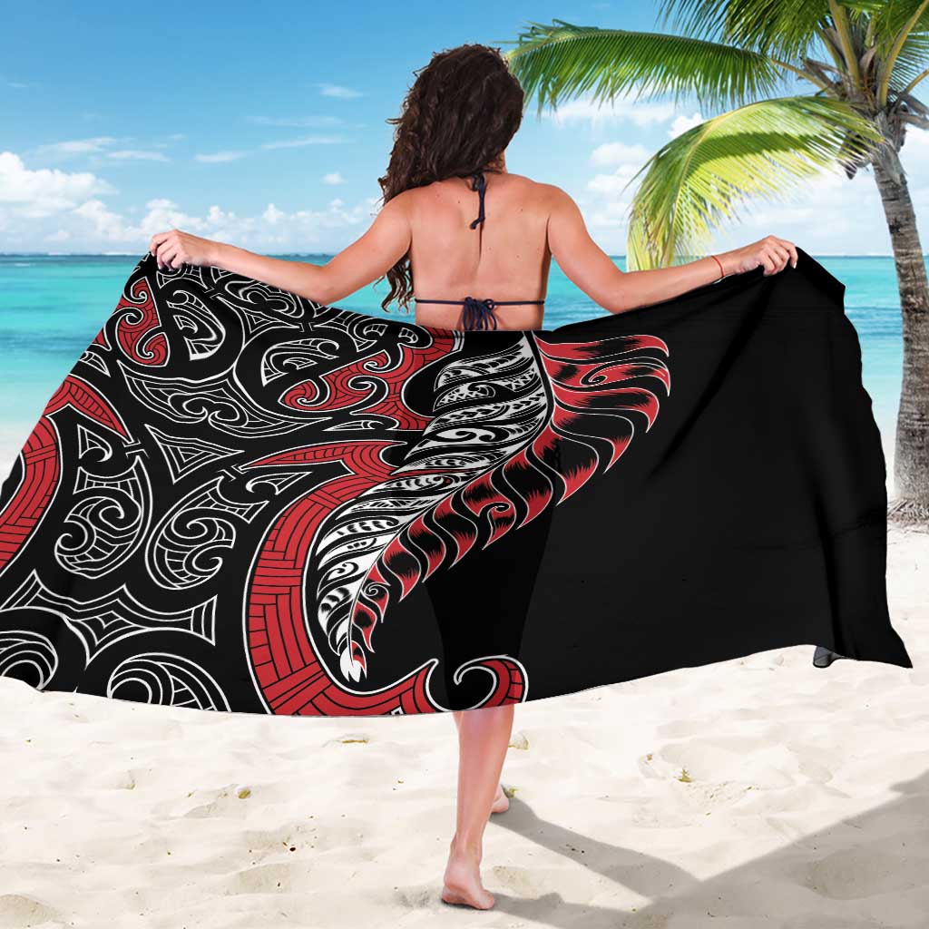 Koru Fern New Zealand Sarong Maori Tribal Pattern