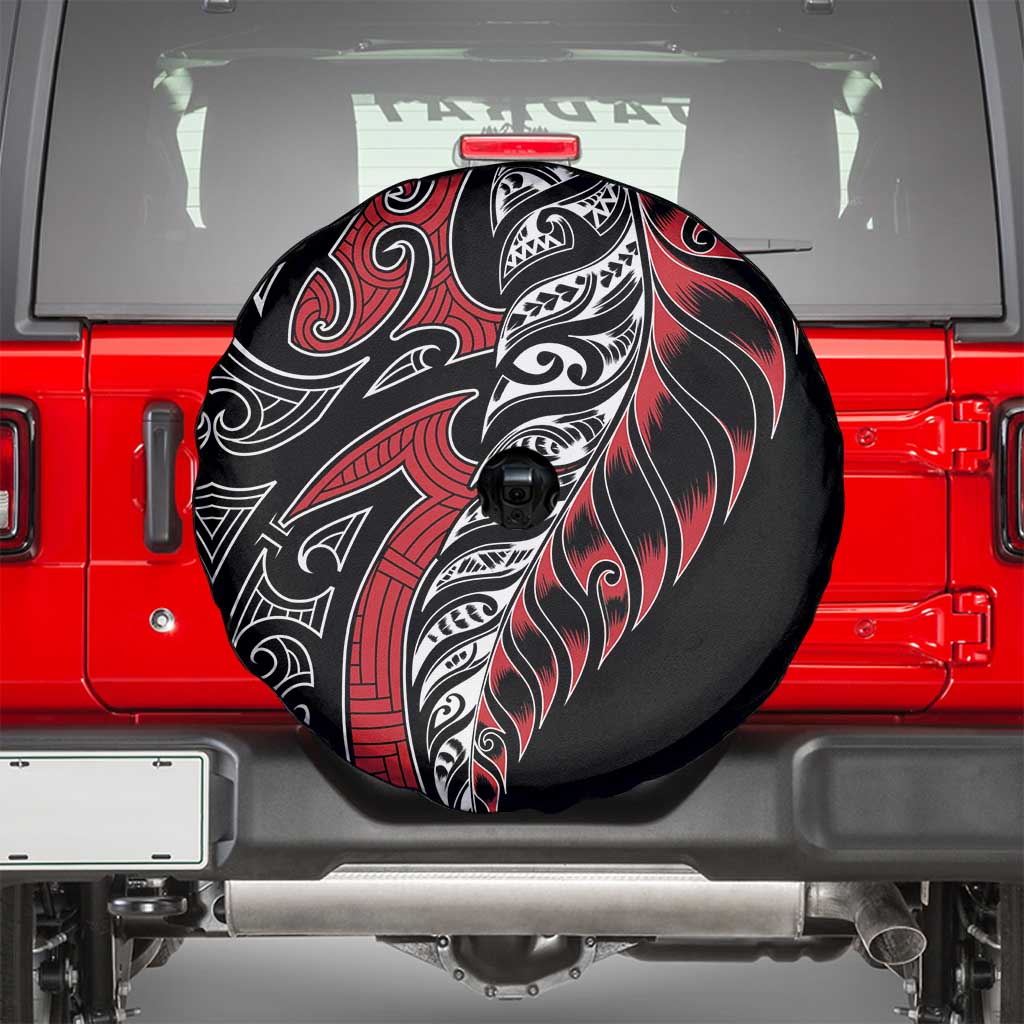 Koru Fern New Zealand Spare Tire Cover Maori Tribal Pattern LT9 - Polynesian Pride