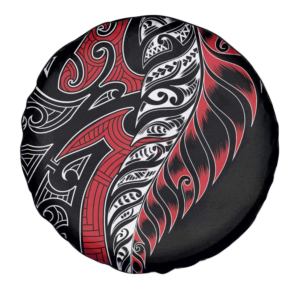 Koru Fern New Zealand Spare Tire Cover Maori Tribal Pattern LT9 - Polynesian Pride
