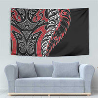 Koru Fern New Zealand Tapestry Maori Tribal Pattern