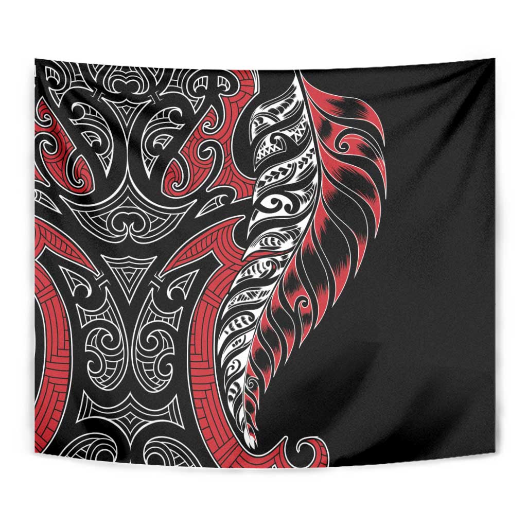 Koru Fern New Zealand Tapestry Maori Tribal Pattern