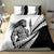 Koru Fern New Zealand Maori Tribal Warrior Bedding Set