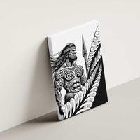 Koru Fern New Zealand Maori Tribal Warrior Canvas Wall Art LT9 - Polynesian Pride
