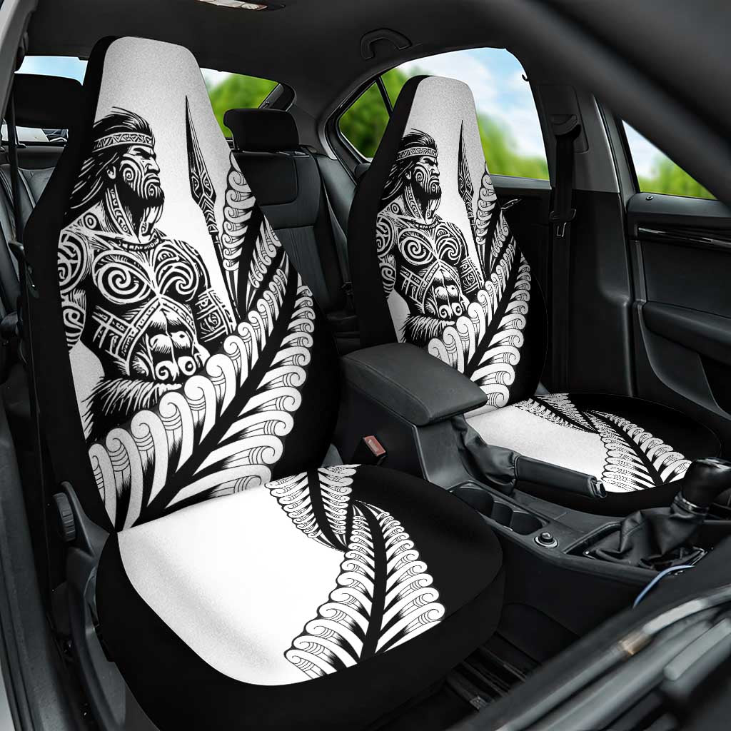 Koru Fern New Zealand Maori Tribal Warrior Car Seat Cover