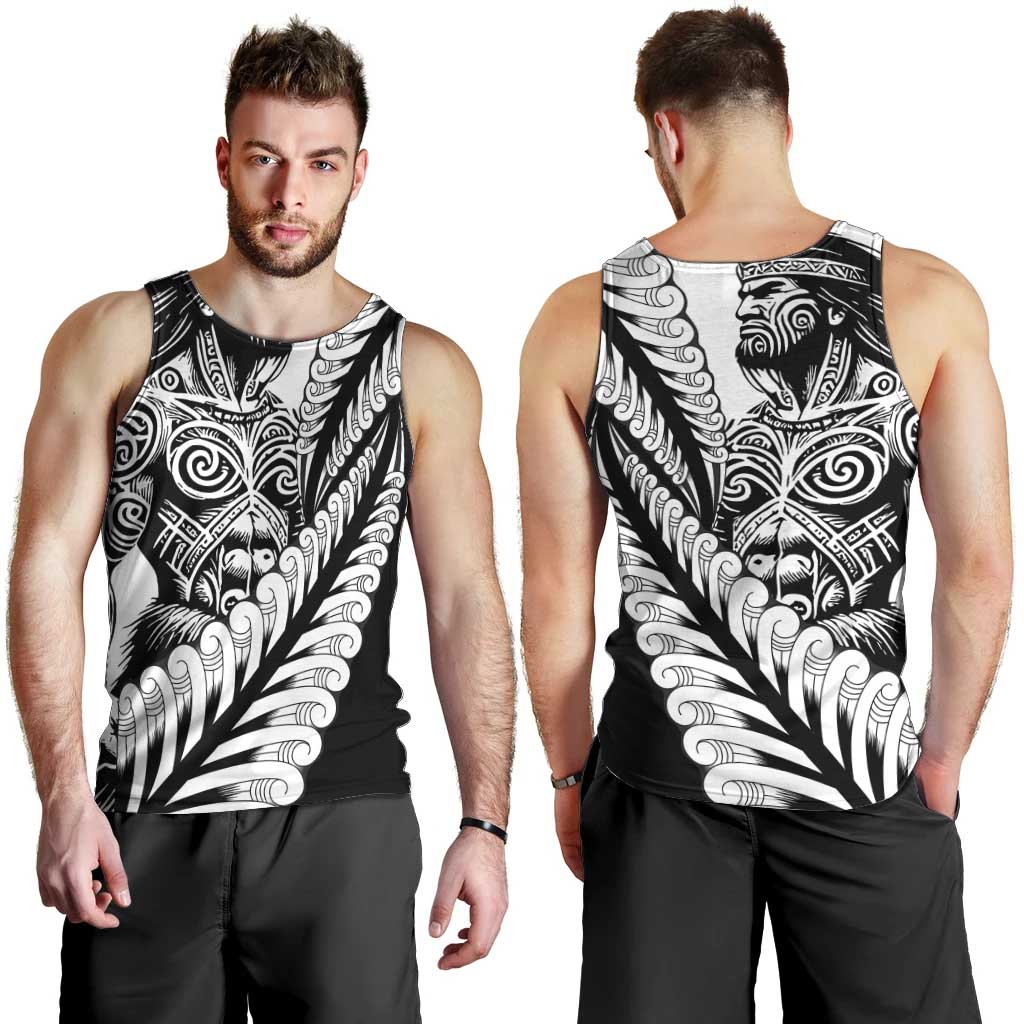 Koru Fern New Zealand Maori Tribal Warrior Men Tank Top LT9 - Polynesian Pride