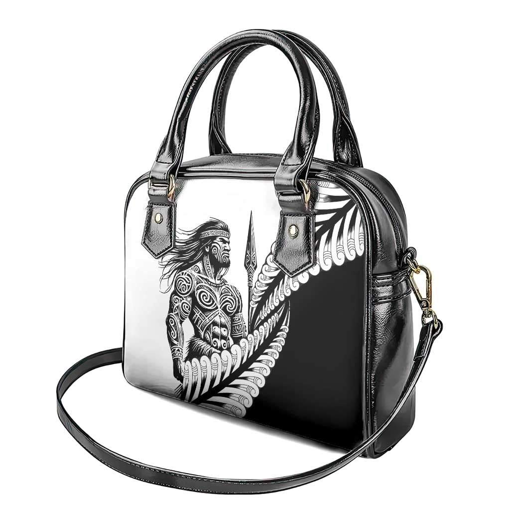 Koru Fern New Zealand Maori Tribal Warrior Shoulder Handbag