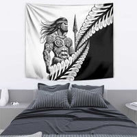 Koru Fern New Zealand Maori Tribal Warrior Tapestry