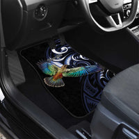 New Zealand Kea Bird Personalised Car Mats Maori Tribal Koru Art LT9 - Polynesian Pride