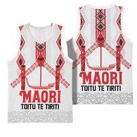 Toitu Te Tiriti Waitangi Basketball Jersey White Wharenui House LT9 - Polynesian Pride
