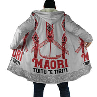 Toitu Te Tiriti Waitangi Cloak White Wharenui House - Polynesian Pride