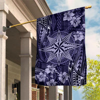 Vintage Tonga Tribal Ngatu Pattern Garden Flag With Pacific Floral Pink Art LT9 House Flag Pink - Polynesian Pride