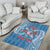 Personalised Tonga Apifo'ou College Area Rug Since 1865 Special Kupesi Pattern