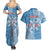 Personalised Tonga Apifo'ou College Couples Matching Summer Maxi Dress and Hawaiian Shirt Since 1865 Special Kupesi Pattern