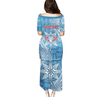 Personalised Tonga Apifo'ou College Puletasi Since 1865 Special Kupesi Pattern LT9 - Polynesian Pride