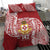 Personalised Kolisi Tonga Atele 142nd Anniversary Bedding Set Special Kupesi Pattern