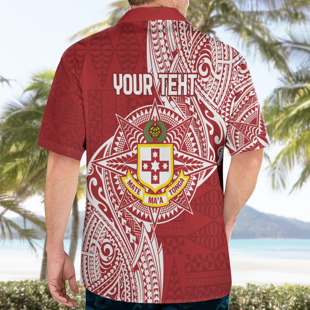 Personalised Kolisi Tonga Atele 142nd Anniversary Hawaiian Shirt Special Kupesi Pattern LT9 - Polynesian Pride