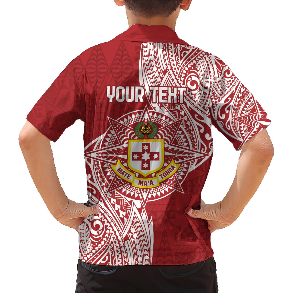Personalised Kolisi Tonga Atele 142nd Anniversary Hawaiian Shirt Special Kupesi Pattern LT9 - Polynesian Pride