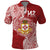 Personalised Kolisi Tonga Atele 142nd Anniversary Polo Shirt Special Kupesi Pattern