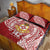 Personalised Kolisi Tonga Atele 142nd Anniversary Quilt Bed Set Special Kupesi Pattern