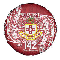 Personalised Kolisi Tonga Atele 142nd Anniversary Spare Tire Cover Special Kupesi Pattern LT9 - Polynesian Pride