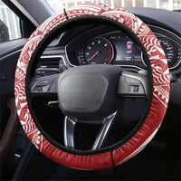 Kolisi Tonga Atele 142nd Anniversary Steering Wheel Cover Special Kupesi Pattern LT9 - Polynesian Pride