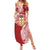 Personalised Kolisi Tonga Atele 142nd Anniversary Summer Maxi Dress Special Kupesi Pattern