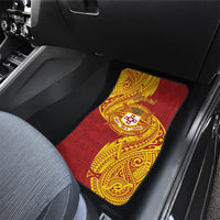 Personalised Kolisi Tonga Atele Car Mats Since 1882 Simple Ngatu Pattern LT9 - Polynesian Pride