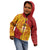 Personalised Kolisi Tonga Atele Kid Hoodie Since 1882 Simple Ngatu Pattern