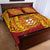 Personalised Kolisi Tonga Atele Quilt Bed Set Since 1882 Simple Ngatu Pattern