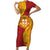 Personalised Kolisi Tonga Atele Short Sleeve Bodycon Dress Since 1882 Simple Ngatu Pattern