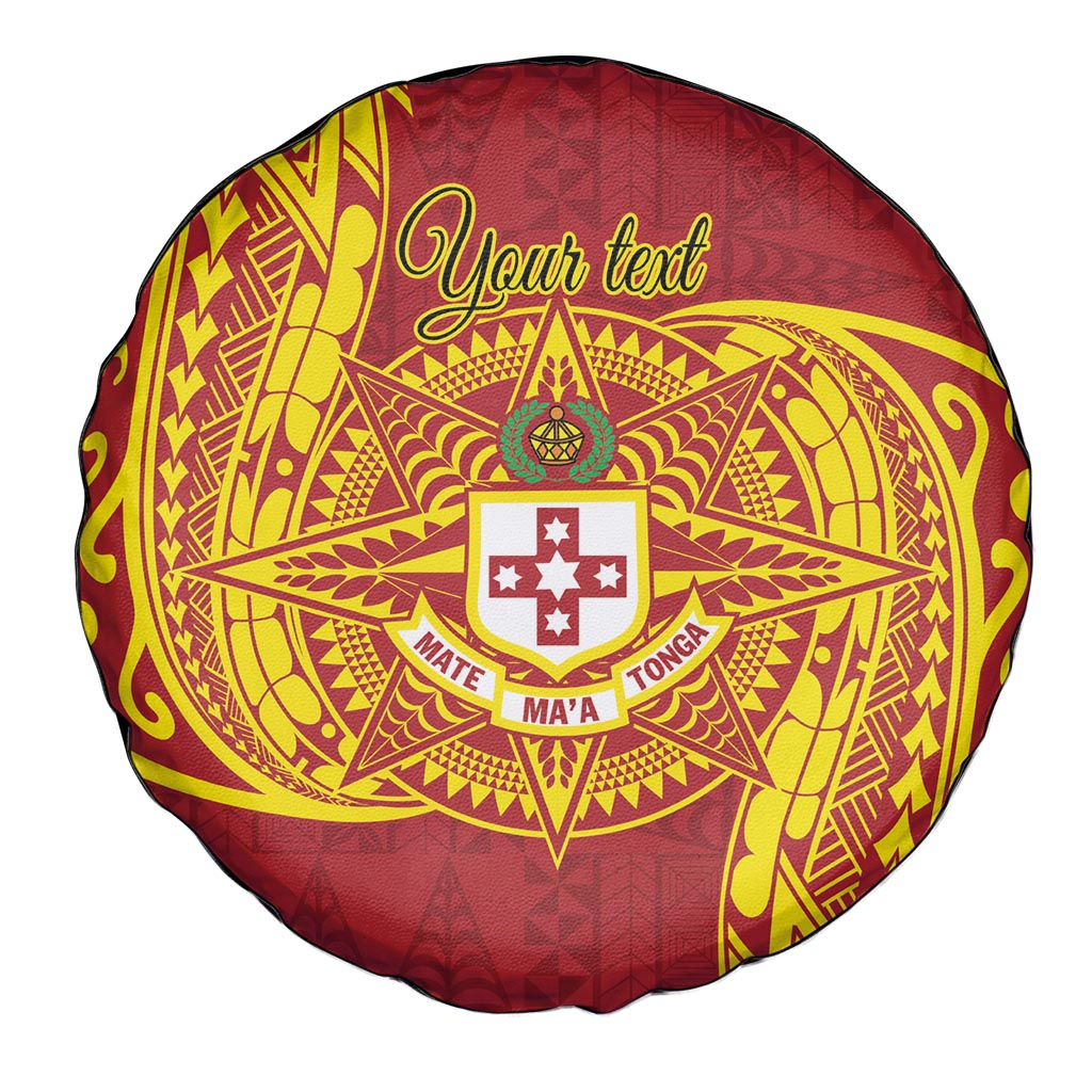 Personalised Kolisi Tonga Atele Spare Tire Cover Since 1882 Simple Ngatu Pattern LT9 - Polynesian Pride