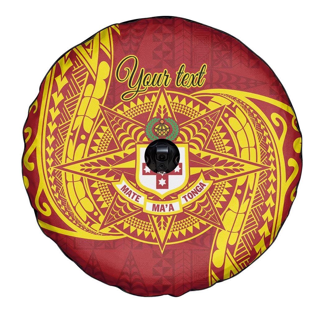 Personalised Kolisi Tonga Atele Spare Tire Cover Since 1882 Simple Ngatu Pattern LT9 - Polynesian Pride