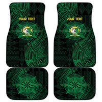 Personalised Tonga Liahona High School 76th Anniversary Car Mats Special Kupesi Pattern LT9 - Polynesian Pride