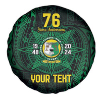 Personalised Tonga Liahona High School 76th Anniversary Spare Tire Cover Special Kupesi Pattern LT9 - Polynesian Pride