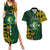 Personalised Tonga Liahona High School Couples Matching Summer Maxi Dress and Hawaiian Shirt Since 1948 Special Kupesi Pattern