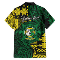 Personalised Tonga Liahona High School Hawaiian Shirt Since 1948 Special Kupesi Pattern LT9 - Polynesian Pride