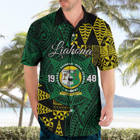 Personalised Tonga Liahona High School Hawaiian Shirt Since 1948 Special Kupesi Pattern LT9 - Polynesian Pride