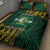 Personalised Tonga Liahona High School Quilt Bed Set Since 1948 Special Kupesi Pattern