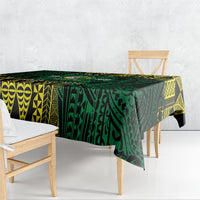 Personalised Tonga Liahona High School Tablecloth Since 1948 Special Kupesi Pattern LT9 - Polynesian Pride