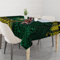 Personalised Tonga Liahona High School Tablecloth Since 1948 Special Kupesi Pattern LT9 - Polynesian Pride