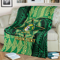 Personalised Tonga Saineha High School Blanket Since 1978 Special Kupesi Pattern LT9 - Polynesian Pride
