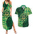 Personalised Tonga Saineha High School Couples Matching Summer Maxi Dress and Hawaiian Shirt Since 1978 Special Kupesi Pattern