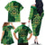 Personalised Tonga Saineha High School Family Matching Off The Shoulder Long Sleeve Dress and Hawaiian Shirt Since 1978 Special Kupesi Pattern