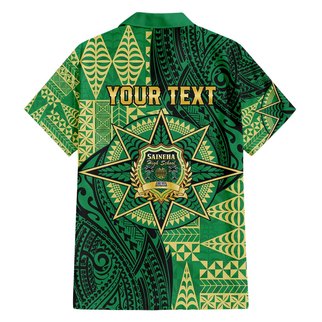 Personalised Tonga Saineha High School Hawaiian Shirt Since 1978 Special Kupesi Pattern LT9 - Polynesian Pride
