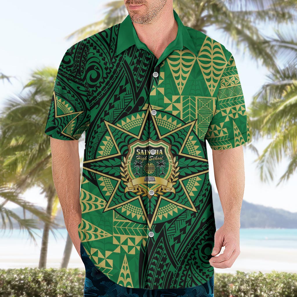 Personalised Tonga Saineha High School Hawaiian Shirt Since 1978 Special Kupesi Pattern LT9 - Polynesian Pride