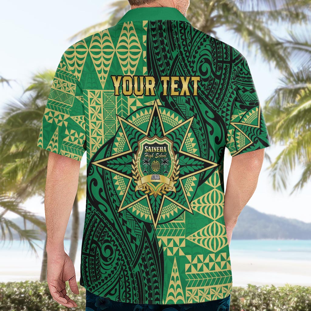 Personalised Tonga Saineha High School Hawaiian Shirt Since 1978 Special Kupesi Pattern LT9 - Polynesian Pride