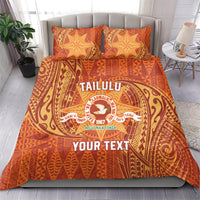 Personalised Tonga Tailulu College Bedding Set Since 1967 Special Kupesi Pattern Version 1 LT9 - Polynesian Pride